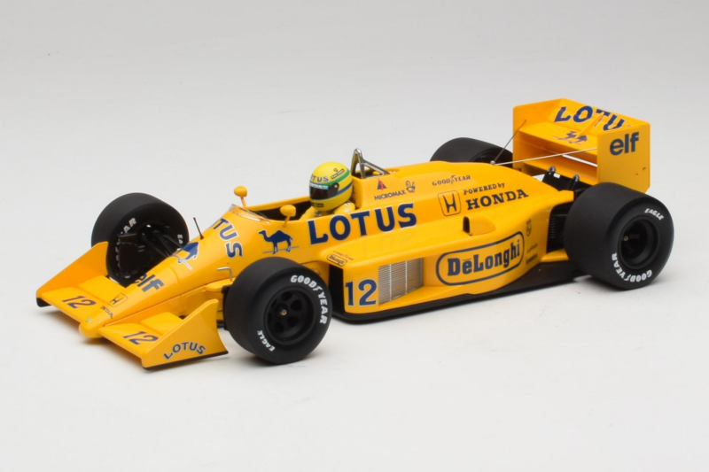 Lotus 99T Honda #12 A. Senna Team Lotus 1987 Minichamps 1:18 540871812 Kov