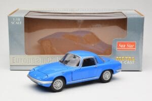 Lotus Elan S3 Modrý Sun Star 1:18 4072 Kov – obrázok 8 z 8
