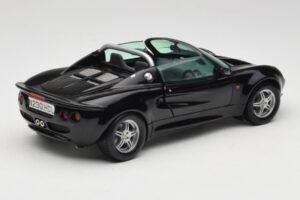 Lotus Elise S1 Roadster Čierny Chrono 1:18 CH001 Kov – obrázok 3 z 8