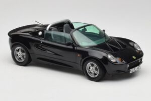 Lotus Elise S1 Roadster Čierny Chrono 1:18 CH001 Kov – obrázok 6 z 8