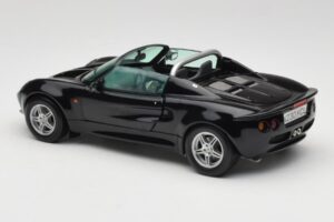 Lotus Elise S1 Roadster Čierny Chrono 1:18 CH001 Kov – obrázok 7 z 8