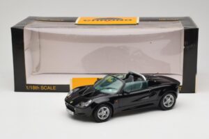 Lotus Elise S1 Roadster Čierny Chrono 1:18 CH001 Kov – obrázok 8 z 8