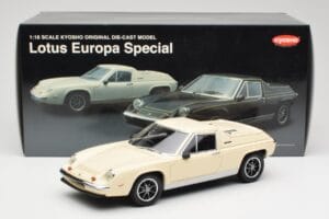 Lotus Europa S2 Special Biely Kyosho 1:18 08155W Kov – obrázok 8 z 8