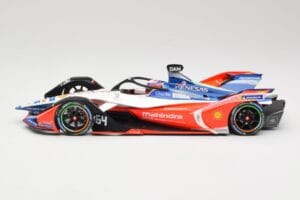 Mahindra M5Electro Mahindra Racing #64 J. D'Ambrosio Formula E Season 5 2019 Minichamps 1:18 114180064 Kov – obrázok 3 z 6
