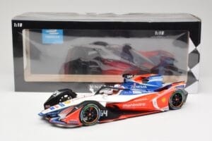 Mahindra M5Electro Mahindra Racing #64 J. D'Ambrosio Formula E Season 5 2019 Minichamps 1:18 114180064 Kov – obrázok 6 z 6
