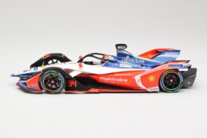 Mahindra M5Electro Mahindra Racing #94 F. Rosenqvist Formula E Season 5 2019 Minichamps 1:18 114180094 Kov – obrázok 3 z 6