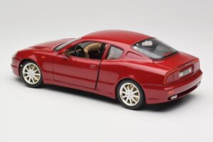 Maserati 3200 GT Tmavo Červený Bburago 1:18 3341-M2 Kov – obrázok 7 z 8