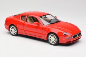Maserati 3200 GT Červený Bburago 1:18 3341 Kov – obrázok 6 z 8