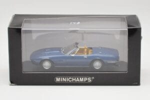 Maserati Ghibli Spyder Modrý Minichamps 1:43 400123330 Kov – obrázok 4 z 4