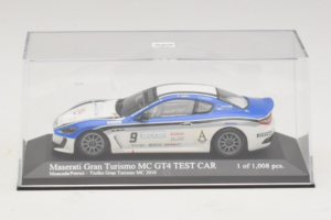 Maserati GranTurismo MC GT4 #9 Moncada / Petrini Maserati MC 2010 Minichamps 1:43 400101209 Kov – obrázok 5 z 5