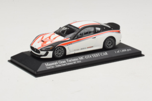 Maserati GranTurismo MC GT4 Trofeo GranTurismo MC Test Car 2010 Minichamps 1:43 400101201 Kov – obrázok 2 z 4