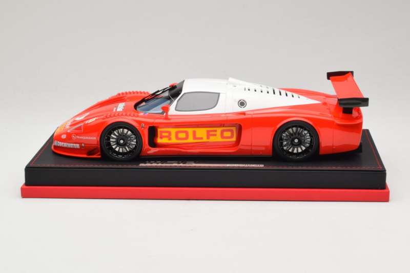 Maserati MC12 Rolfo Červeno-Biely Gl Model 1:18 REMC031 Živica