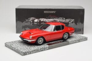 Maserati Mistral Červený Minichamps 1:18 107123422 Živica – obrázok 6 z 6