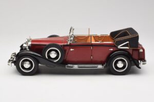 Maybach DS8 Zeppelin Červený Anson 1:18 30413 Kov – obrázok 4 z 8
