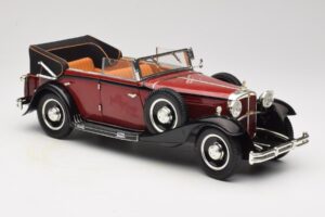 Maybach DS8 Zeppelin Červený Anson 1:18 30413 Kov – obrázok 6 z 8