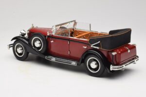 Maybach DS8 Zeppelin Červený Anson 1:18 30413 Kov – obrázok 7 z 8