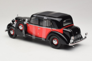 Maybach SW35 Hardtop Čierny Červený Premier Miniature 1:18 PM-38208 Kov – obrázok 5 z 6