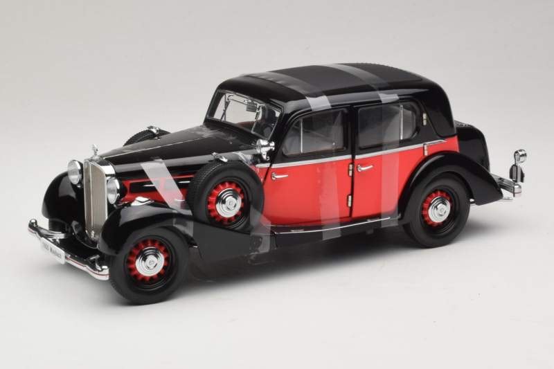 Maybach SW35 Hardtop Čierny Červený Premier Miniature 1:18 PM-38208 Kov