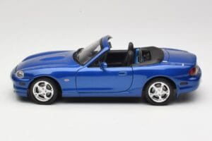 Mazda MX-5 NA 10th Anniversary Blue Metallic Gate 1:18 01071 Kov – obrázok 4 z 8