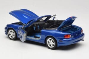 Mazda MX-5 NA 10th Anniversary Blue Metallic Gate 1:18 01071 Kov – obrázok 5 z 8