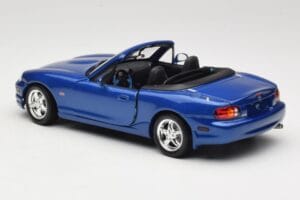 Mazda MX-5 NA 10th Anniversary Blue Metallic Gate 1:18 01071 Kov – obrázok 7 z 8