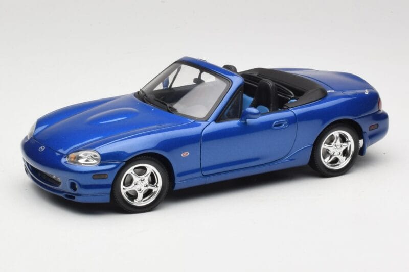 Mazda MX-5 NA 10th Anniversary Blue Metallic Gate 1:18 01071 Kov