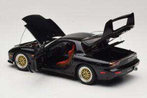 Mazda RX-7 FD Tuned Version Brilliant Black AUTOart 1:18 75968 Kov – obrázok 5 z 8