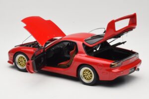 Mazda RX-7 FD Tuned Version Vintage Red AUTOart 1:18 75969 Kov – obrázok 5 z 8