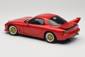 Mazda RX-7 FD Tuned Version Vintage Red AUTOart 1:18 75969 Kov – obrázok 7 z 8