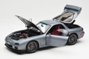 Mazda RX-7 FD Spirit R Type A Šedý Metallic AUTOart 1:18 75987 Kov – obrázok 2 z 8