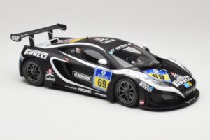 McLaren 12C GT3 Dorr Motorsport #69 C. Adams / M. Klasen 24 Hours Nurburgring 2013 Minichamps 1:18 151131369 Kov – obrázok 4 z 6