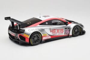 McLaren 12C GT3 Hexis Racing #107 O. Panis / F. Cazenave 24 Hours of Spa 2013 Minichamps 1:18 151131397 Kov – obrázok 2 z 6