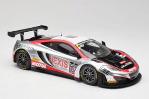 McLaren 12C GT3 Hexis Racing #107 O. Panis / F. Cazenave 24 Hours of Spa 2013 Minichamps 1:18 151131397 Kov – obrázok 4 z 6