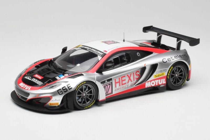 McLaren 12C GT3 Hexis Racing #107 O. Panis / F. Cazenave 24 Hours of Spa 2013 Minichamps 1:18 151131397 Kov