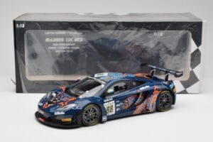 McLaren 12C GT3 #88 Von Ryan Racing A. Barff / T. Goodwin / B. Senna Spa 24 Hours 2013 Minichamps 1:18 151131388 Kov – obrázok 6 z 6