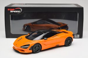 McLaren 750S McLaren Orange TopSpeed 1:18 TS0547 Kov – obrázok 6 z 6
