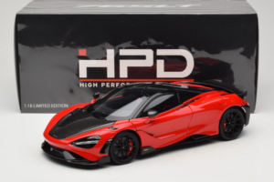 McLaren 765LT Červený HPD 1:18 HPD18006 Kov – obrázok 8 z 8