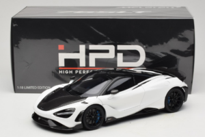 McLaren 765LT Biely HPD 1:18 HOD18007 Kov – obrázok 8 z 8