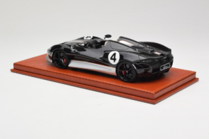 McLaren Elva Čierny Strieborný AB Models 1:18 REMC022 Živica – obrázok 5 z 7