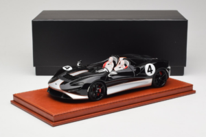 McLaren Elva Čierny Strieborný AB Models 1:18 REMC022 Živica – obrázok 7 z 7