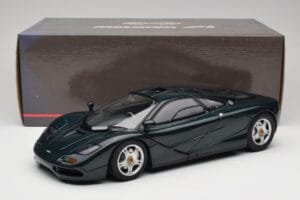McLaren F1 Dark Green Metallic Minichamps 1:12 530133127 Kov – obrázok 9 z 9