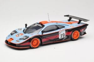 McLaren F1 GTR #39 Gulf R. Bellm / A. Gilbert / M. Sekiya 24 Hours of Le Mans 1997 UT Models 1:18 39725 Kov