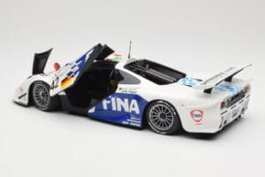 McLaren F1 GTR BMW Motorsport #42 J. Lehto / S. Soper / N. Piquet 24 Hours of Le Mans 1997 Minichamps 1:18 530133742 Kov – obrázok 5 z 8