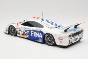 McLaren F1 GTR BMW Motorsport #42 J. Lehto / S. Soper / N. Piquet 24 Hours of Le Mans 1997 Minichamps 1:18 530133742 Kov – obrázok 7 z 8