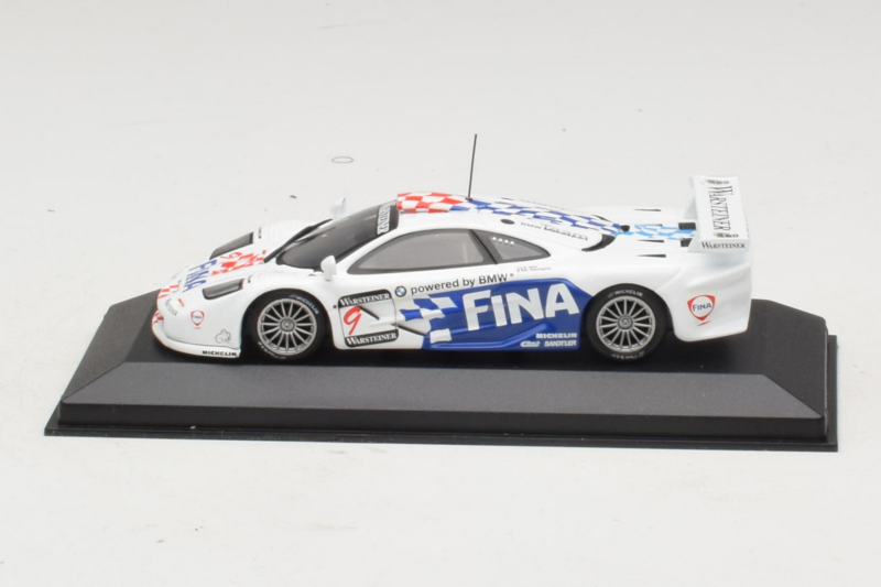 McLaren F1 GTR #9 Fina P. Kox / R. Ravaglia / A. Montermini 24 Hours of Le Mans 1997 Minichamps 1:43 MCLAREN002 Kov