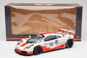 McLaren F1 GTR GT1 #30 West Competition J. Nielsen 1996 UT Models 1:18 39624 Kov – obrázok 8 z 8