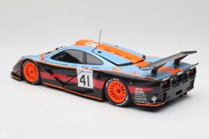 McLaren F1 GTR Gulf #41 P. Gounon / S. Oloffson 24 Hours of Le Mans 1997 Minichamps 1:18 530133741 Kov – obrázok 7 z 8