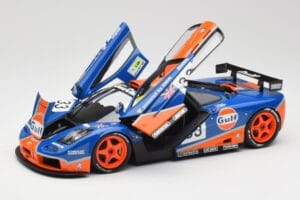 McLaren F1 GTR Gulf Racing #33 S. Bellm / A. Weaver / J. Lehto 24 Hours of Le Mans 1996 Minichamps 1:18 530133633 Kov – obrázok 2 z 8