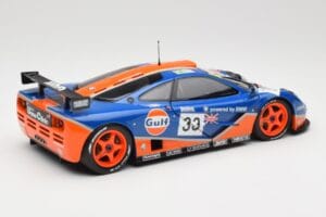 McLaren F1 GTR Gulf Racing #33 S. Bellm / A. Weaver / J. Lehto 24 Hours of Le Mans 1996 Minichamps 1:18 530133633 Kov – obrázok 3 z 8