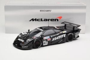 McLaren F1 GTR Gulf Team Davidoff #41 T. Bscher / E. Pirro / R. Capello 24 Hours of Le Mans 1998 Minichamps 1:18 530133841 Ko – obrázok 8 z 8